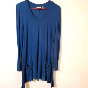 LOGO by Lori Goldstein tunic top